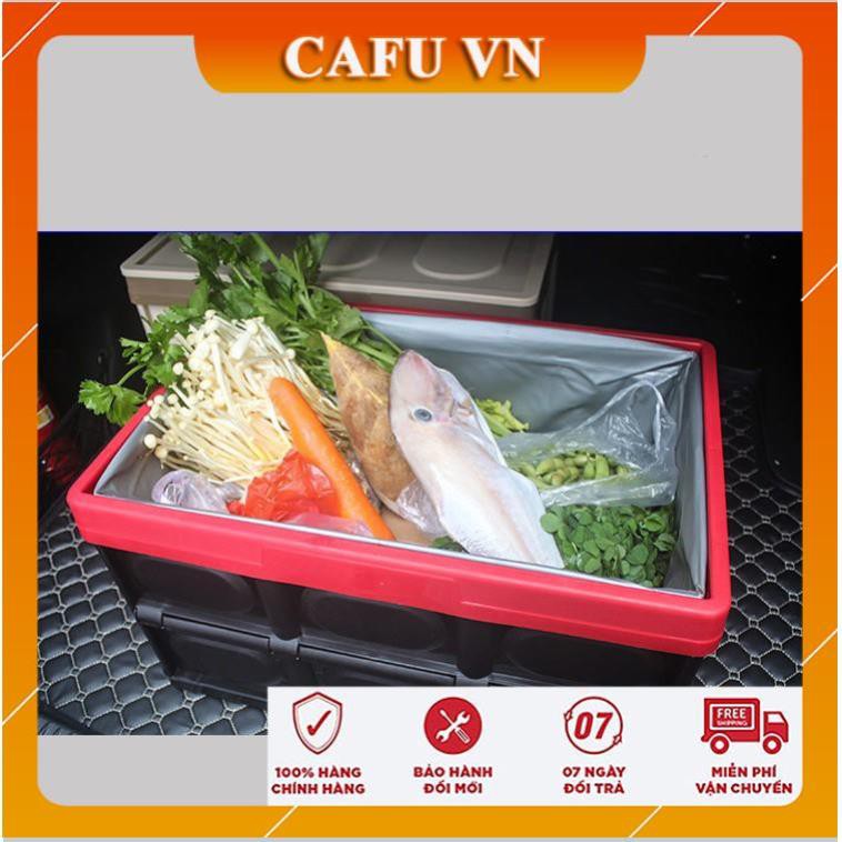 Thùng gấp gọn hộp đựng đồ cốp xe có thể gấp gọn loại 56 lít, 30 lít - - CAFU VN