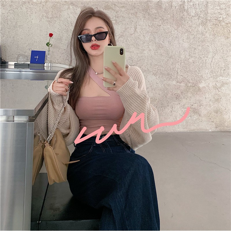 Áo ống dệt kim kiểu dáng quyến rũ thời trang dành cho nữ | BigBuy360 - bigbuy360.vn