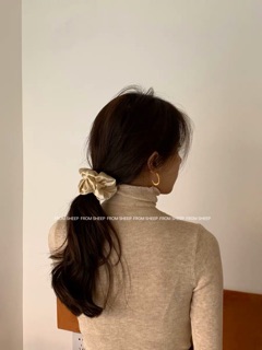 combo 2 Dây Scrunchies bóng random màu