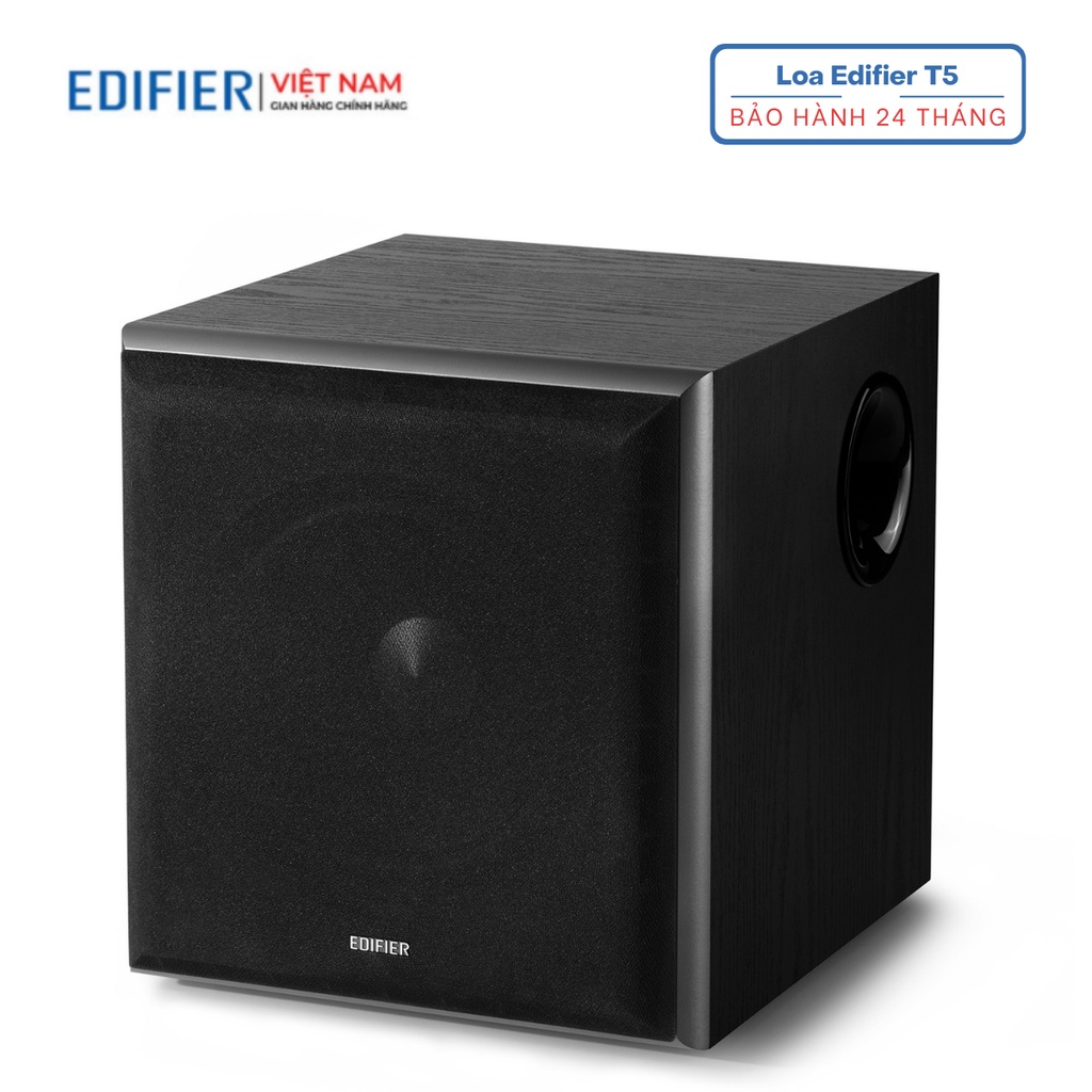 Loa siêu trầm Edifier T5 - Thiết kế mạnh mẽ Công suất 70W Bass 8 inch - Hàng chính hãng