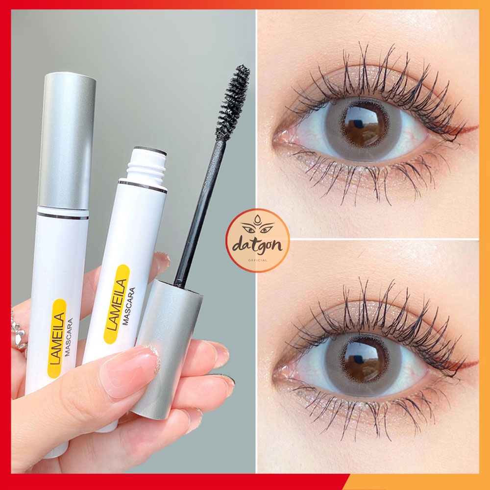 Mascara chuốt mi Lameila siêu mảnh làm cong, dài mi không thấm nước, dễ tẩy trang Datgon