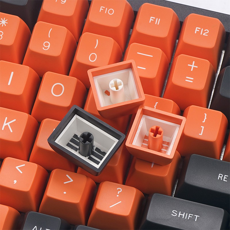 Bộ Keycap SA Maxkey Cam Đen 134 nút