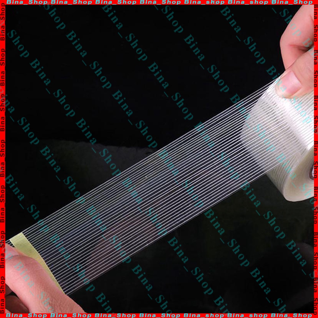 Băng keo sợi thủy tinh chịu nhiệt độ cao 25m/50m