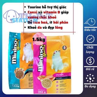 MININO YUM! 1,5kg - THỨC ĂN HẠT KHÔ CHO MÈO MỌI LỨA TUỔI