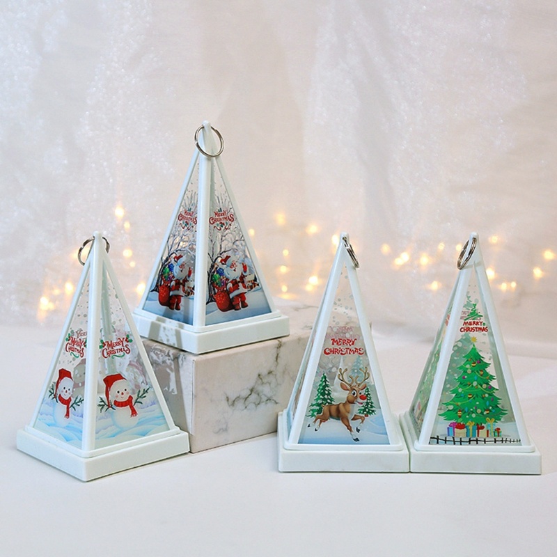 Đèn Ngủ Cầm Tay Siêu Bền Hình Ông Già Noel Trang Trí Nhà Cửa