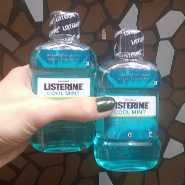 Combo 2 chai nước súc miệng Listerine 80ml