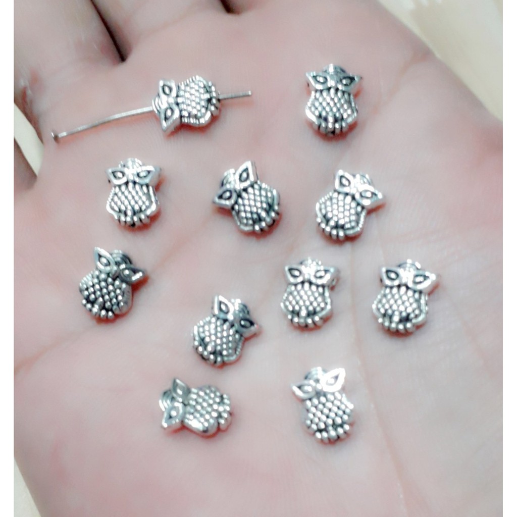 Charm phụ kiện trắng : 50g = 18k / gói [ Khách chọn mẫu bên dưới ]