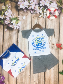 [BÁN GIÁ GỐC] Bộ cotton co dãn 4 chiều cho bé trai