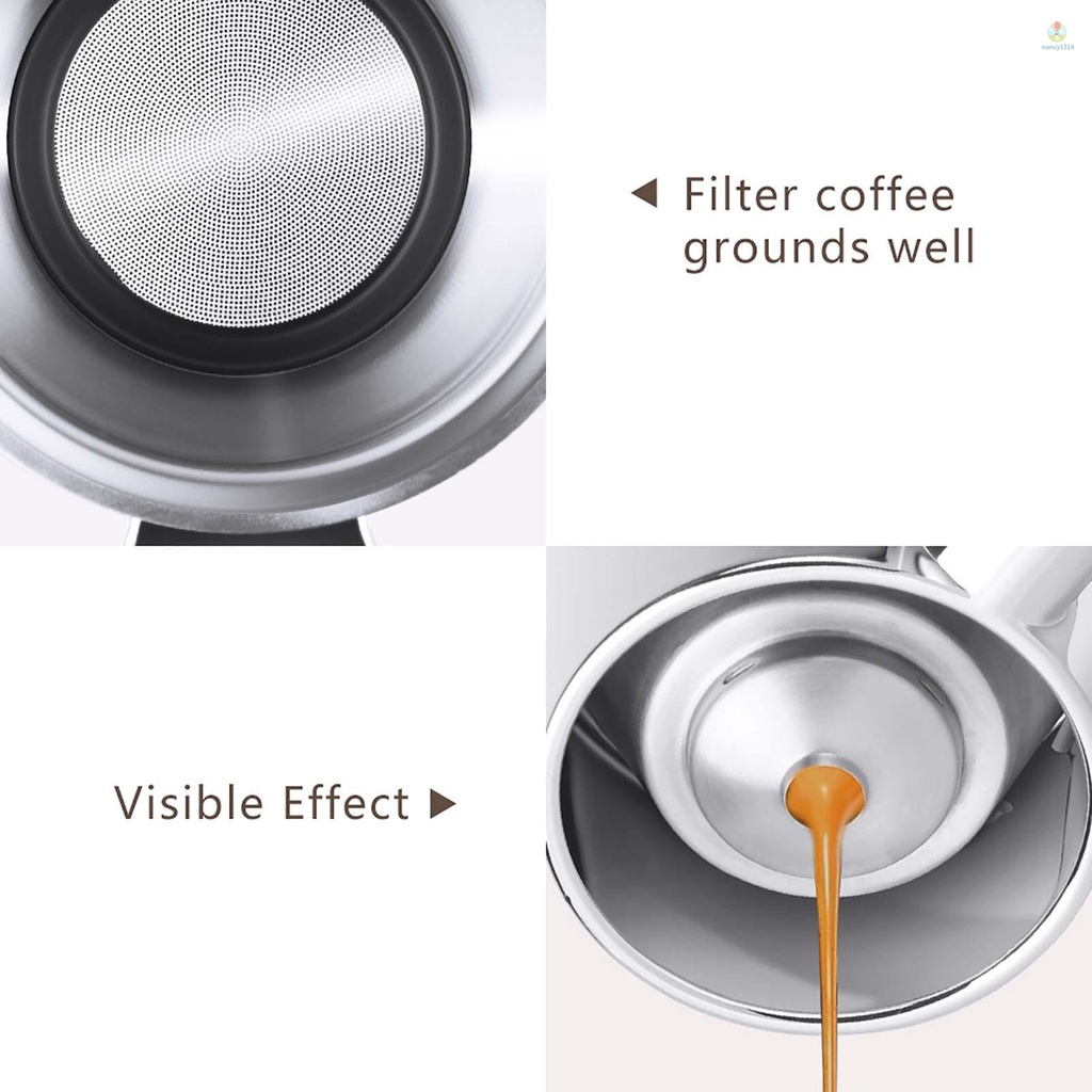Tay cầm máy pha cà phê nancy5856-Sump tương thích với máy pha cà phê Delonghi ECP31.21 eco310 ecp35.31