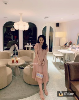 Váy suông voan tơ 2 lớp