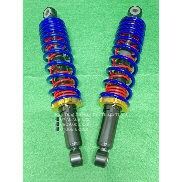 Phuộc 2 lò xo gắn Dream / wave / Future/ Cub/ Sirius/Jupiter/Taurus