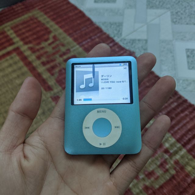 Máy nghe nhạc iPod Nano 3 màn mực giá rẻ