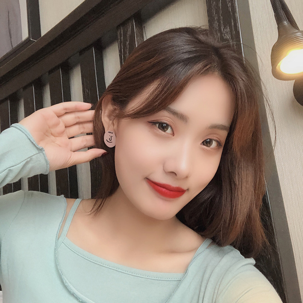 Bông Tai Mạ Bạc 925 Thiết Kế Đơn Giản Xinh Xắn Cho Nữ