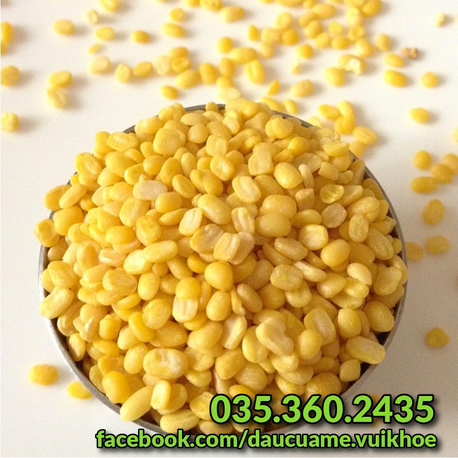 Đậu xanh bóc sạch vỏ