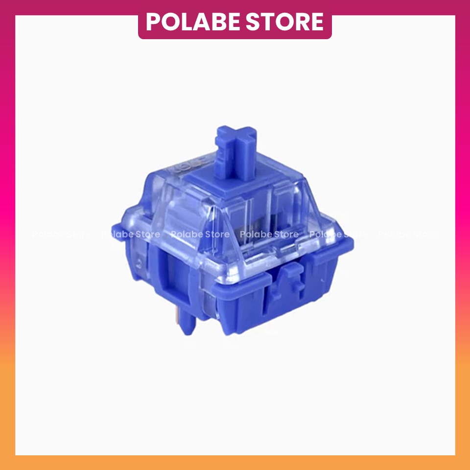 Gateron CJ Pom Switch Công Tắc Bàn Phím Cơ Gat CJ Pom Box 45g, CJ Pom Mx 50g Switch - Polabe Store