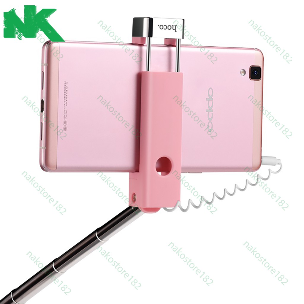 Gậy chụp ảnh Selfie cao cấp Hoco k3 - Chân cắm lightning dành cho iphone