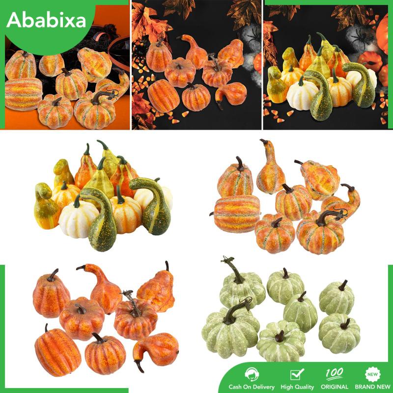 Bí Ngô Giả Bằng Xốp Trang Trí Halloween