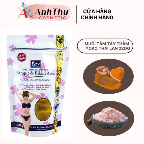 [Mã COSDAY - 50k đơn 250k] Muối tắm YOKO tẩy vết thâm 220g