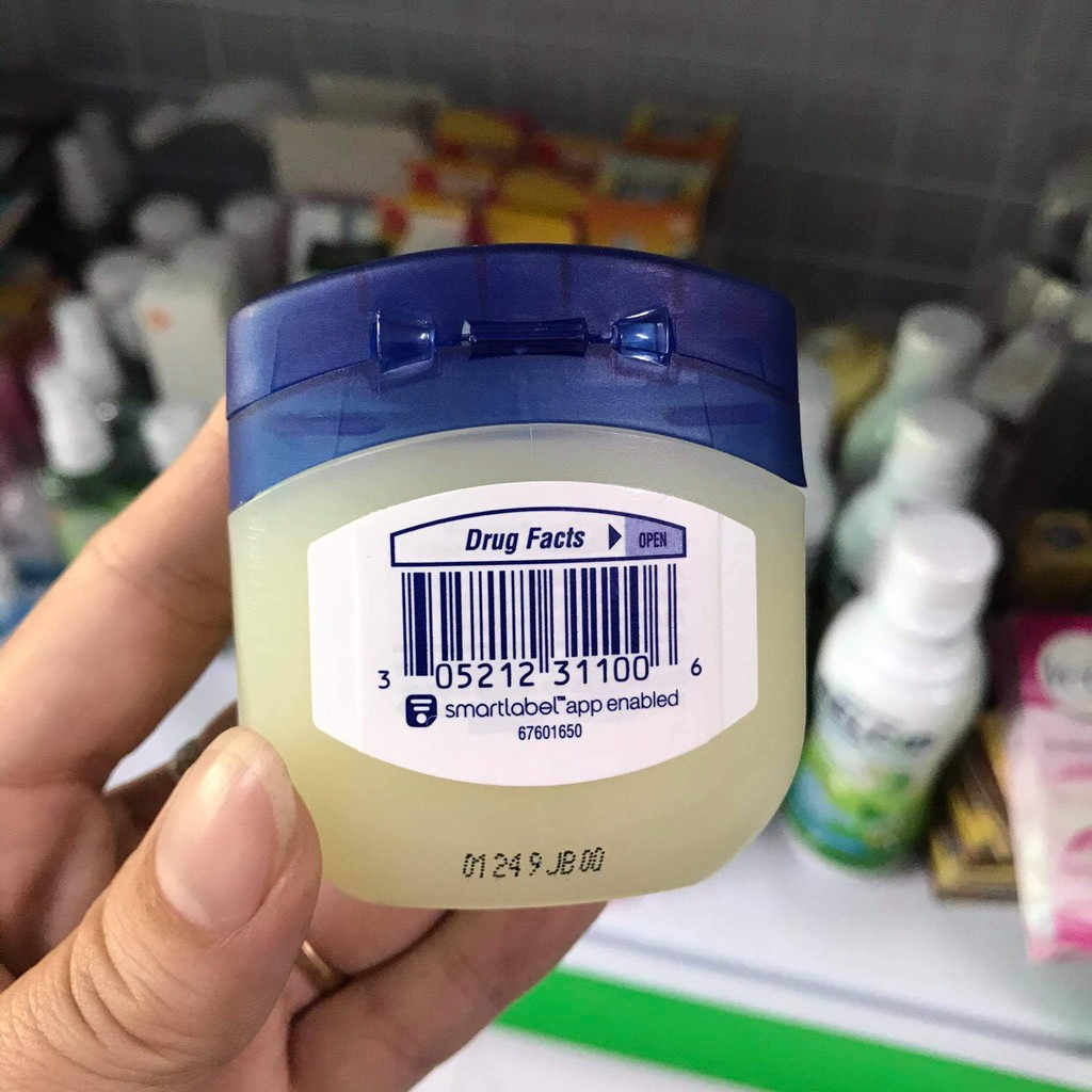 Sáp Dưỡng Ẩm Vaseline 100% Pure Petroleum Jelly Original 49g