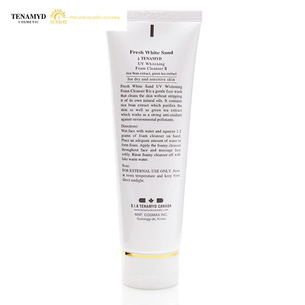 Sữa rửa mặt trắng da dành cho da khô và nhạy cảm - FWS by Tenamyd - Whitening Foam Cleanser II