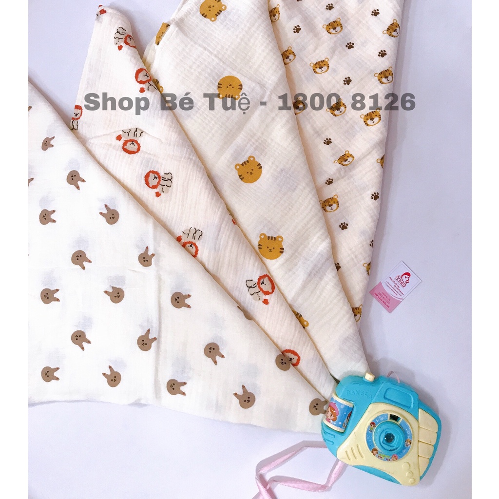 Khăn tắm xô cho bé Bunny, họa tiết xinh xắn