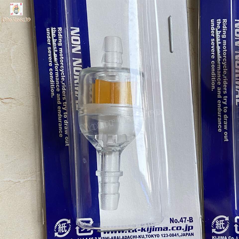 Lọc xăng Kijima kiểu dáng bầu