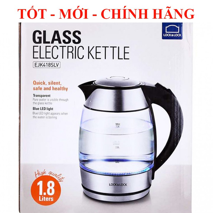 Ấm đun siêu tốc Lock&Lock 1.8L EJK418SLV