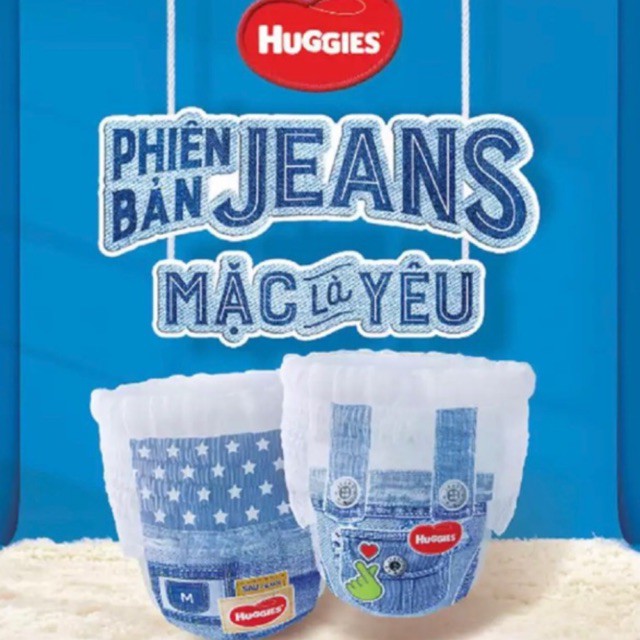 Tã quần Huggies size M và L phiên bản Jean (Hàng khuyến mại )