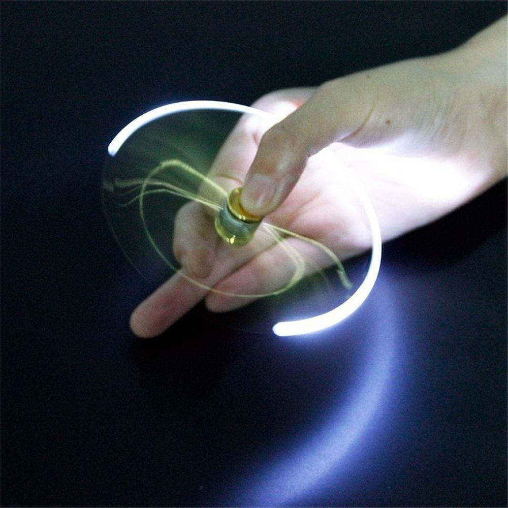 ✦LUCKY✦ Fun Spinning Pen Decompression Ballpoint Pen Fidget Spinner Pen Rotate Creative Multi-Function LED Gyroscope/Multicolor