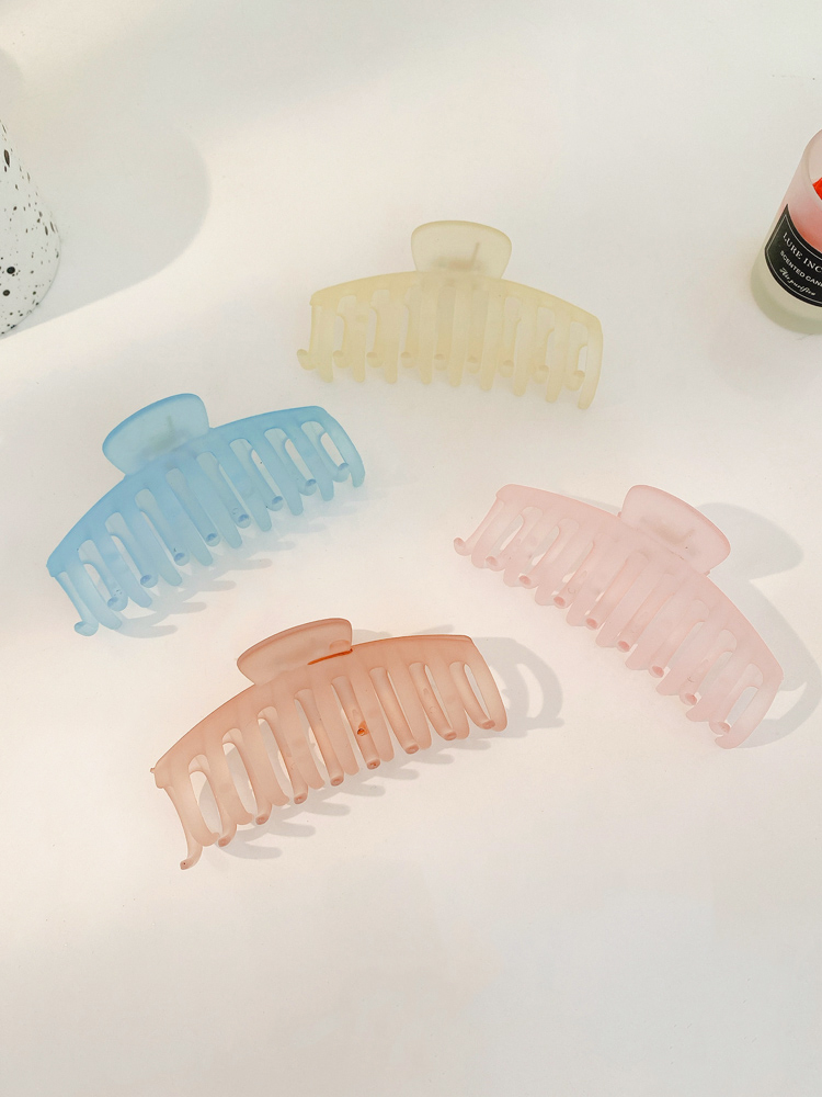 Kẹp tóc màu kẹo ngọt phong cách Hàn Quốc thời trang xinh xắn cho nữ