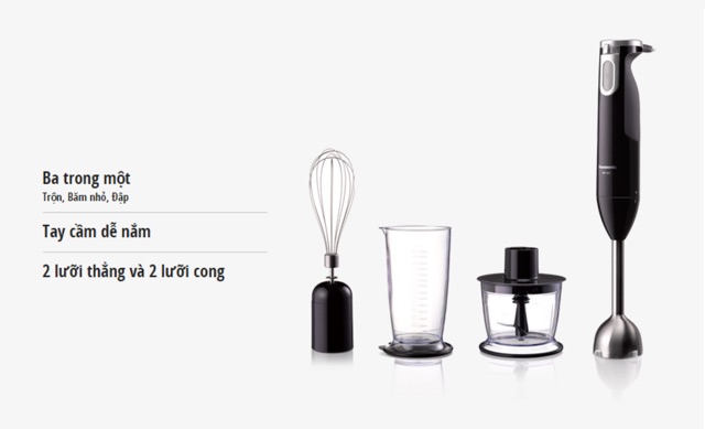 Máy Xay Đa Năng Cầm Tay PANASONIC MX-SS1