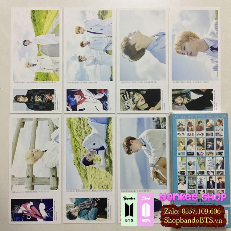 Postcard BTS Non No, Ảnh Photocard Album Hình BTS