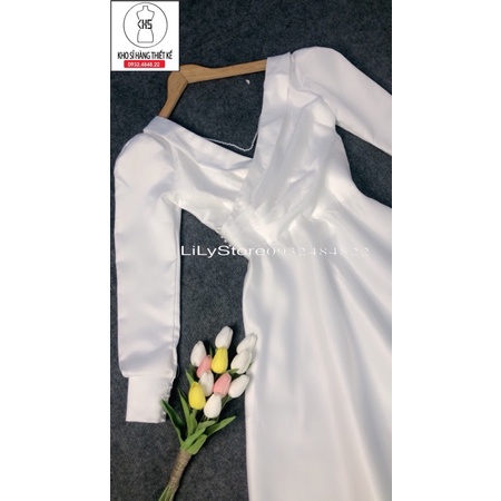ĐẦM NÀNG CỔ V CHÉO HỞ LƯNG KẾT CHUỔI NGỌC full size :S/M/L/XL ( ẢNH VÀ VIDEO CHỦ SHOP TỰ QUAY 1000%)