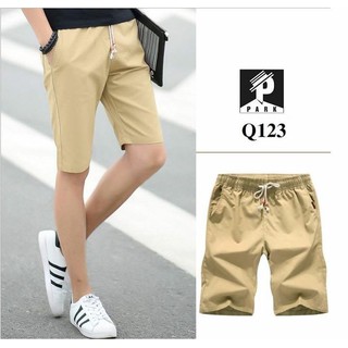 Short kaki lưng chun vải co giãn - 99k!