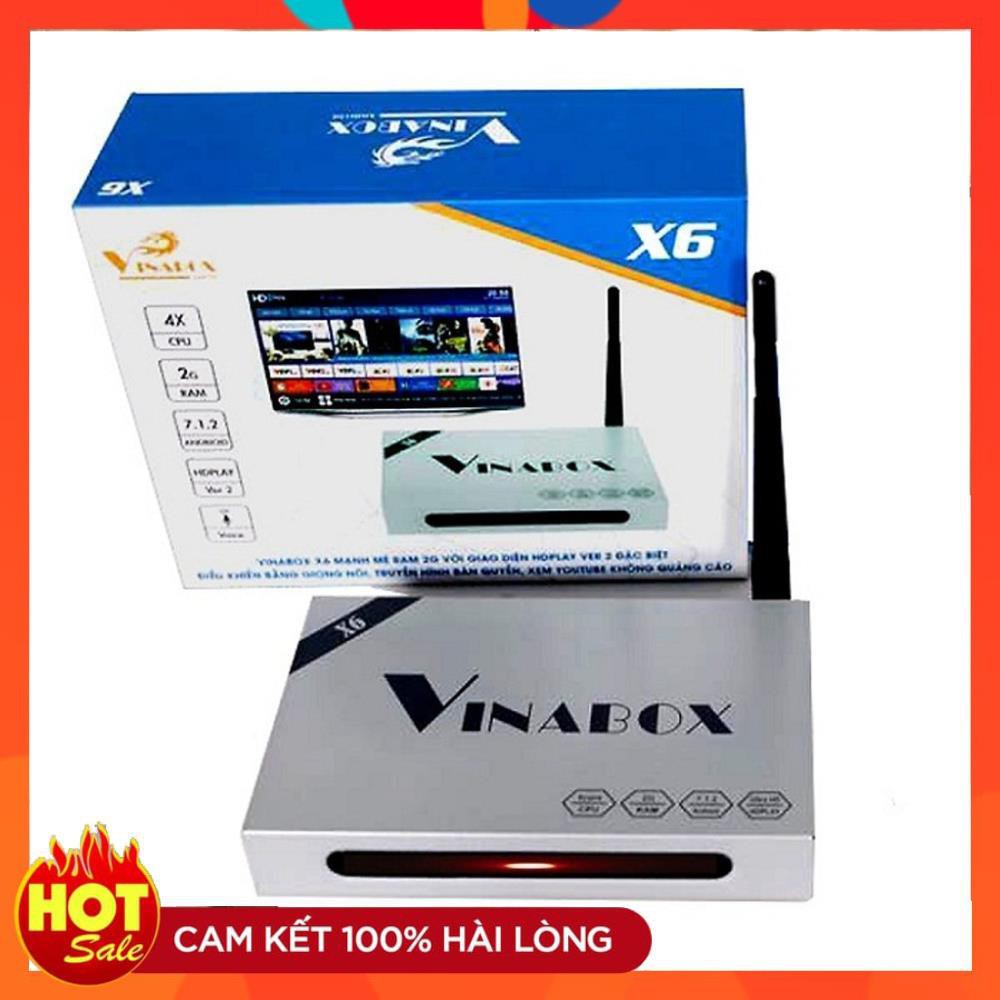 [Chính Hãng] VINABOX X6 PRO - RAM 2GB - Hàng chính hãng cúa VINABOX mới nhất 2020