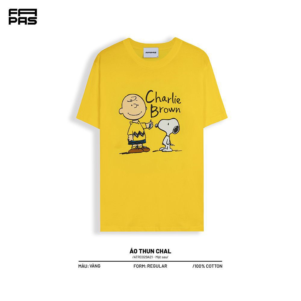 Áo Thun Nam Chal In Họa Tiết Hoạt Hình Nổi Tiếng Với Slogan Cực Chất Phong Cách Trẻ Trung Form Rộng - FAPAS