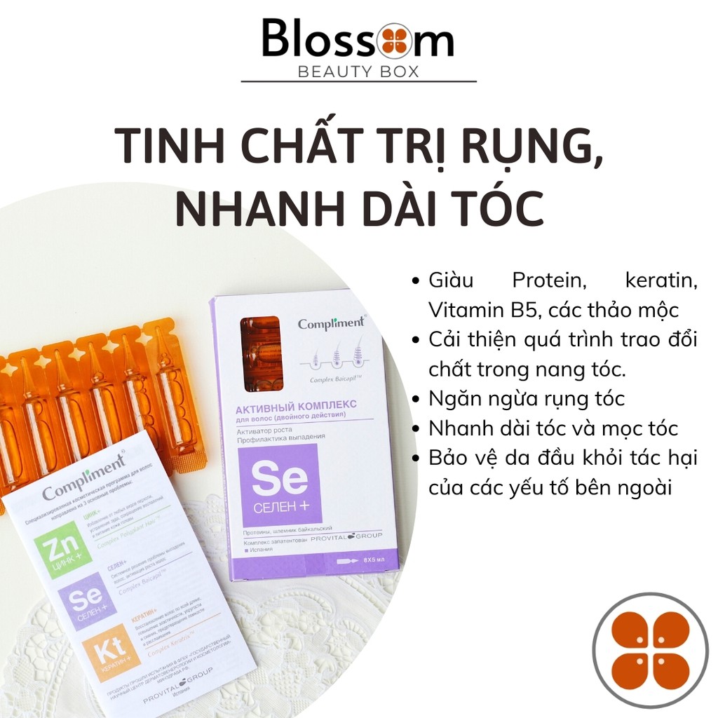 Tinh chất serum giúp mọc tóc giảm rụng tóc và nhanh dài tóc Compliment SE SELEN+ | BigBuy360 - bigbuy360.vn