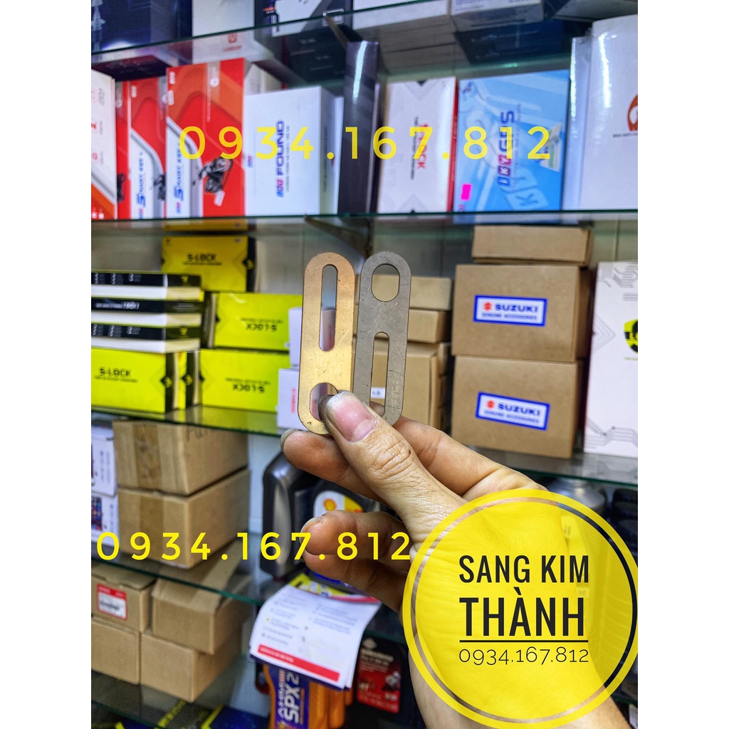 2 Pat Gắn Đèn Trợ Sáng Bi Cầu MINI Cho Xe Air Blade