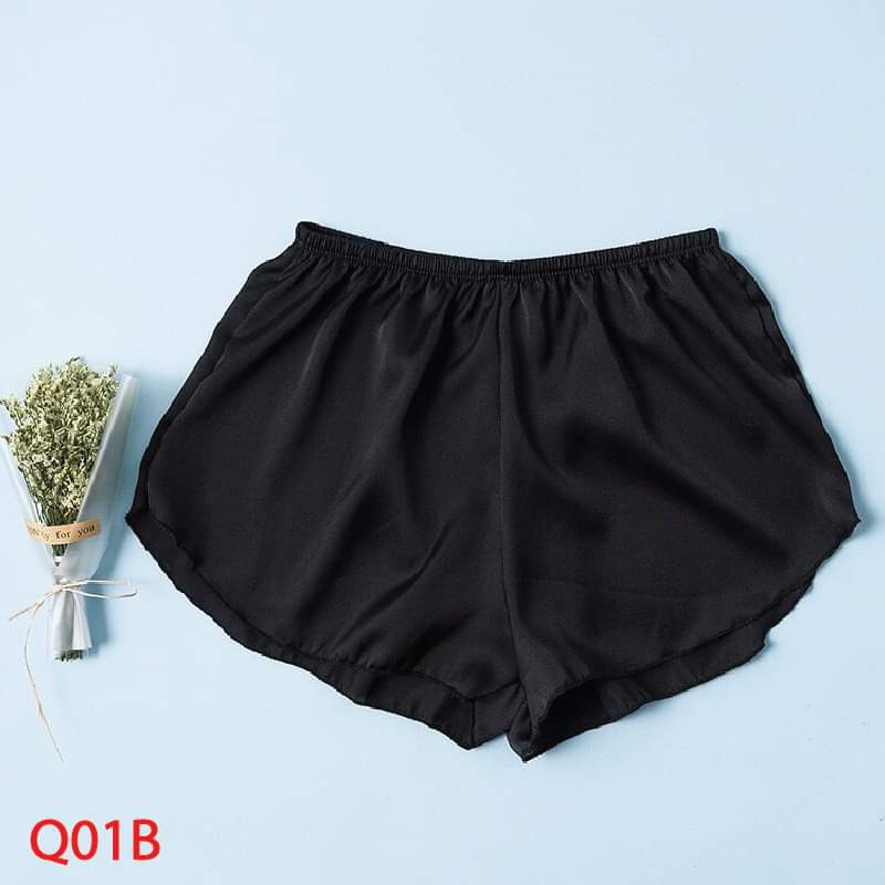 Quần đùi nữ chất lụa Bigzone - quần short nữ mặc nhà dáng sooc ngắn cao cấp thoáng mát bigsize từ 45 đến 90kg