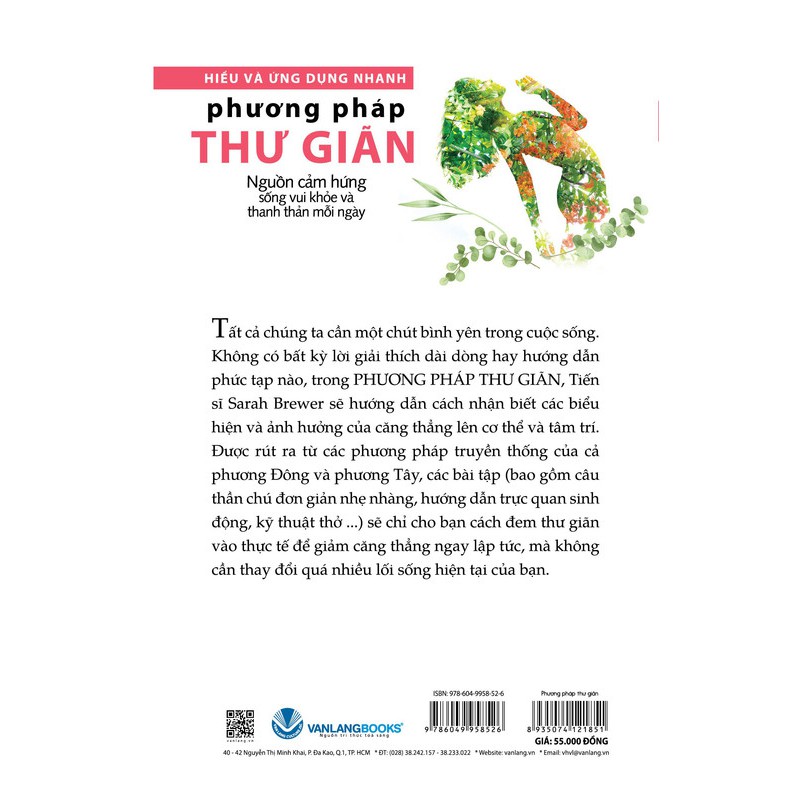 Sách - Hiểu Và Ứng Dụng Nhanh - Phương Pháp Thư Giãn