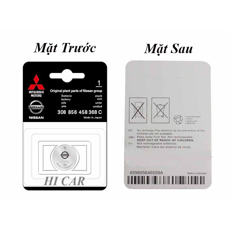 Pin chìa khóa ô tô Mitsubishi Xpander chính hãng