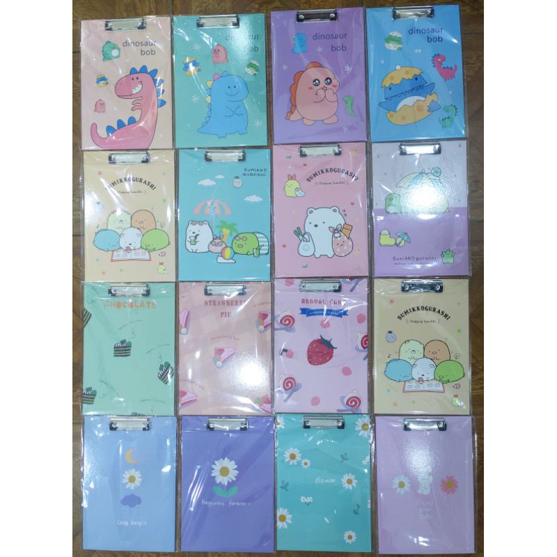 Bìa kẹp giấy, trình ký A4 Hình dễ thương