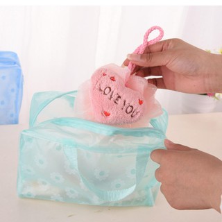 [SIÊU RẺ] Túi đựng mỹ phẩm hoa văn chống thấm