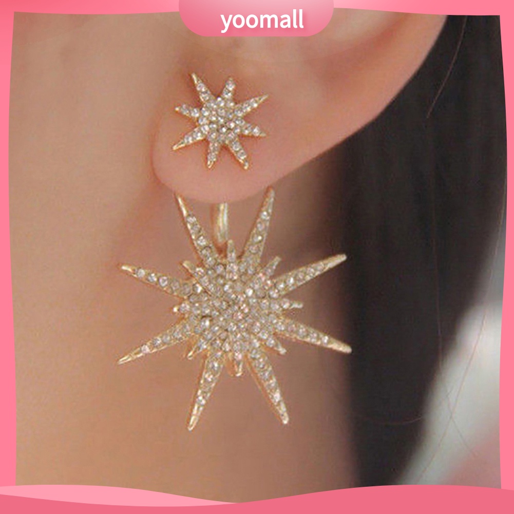 Bông tai nữ trang dáng dài phong cách độc đáo