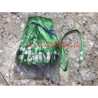 Sỉ 100 Dây đeo thẻ lụa móc nhựa MÀU XANH LÁ, bản rộng 1cm (LOẠI 1)