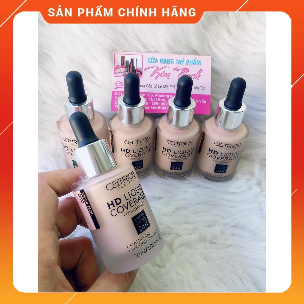 Kem Nền Catrice HD Liquid Coverage Foundation tone 020