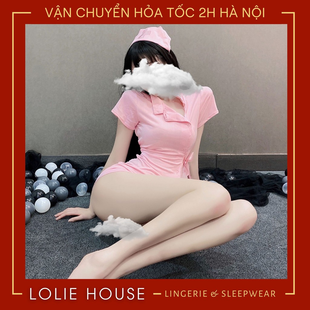 Cosplay y tá sexy gợi cảm - Đồ cosplay sexy y tá anime LOLIE HOUSE - CP29