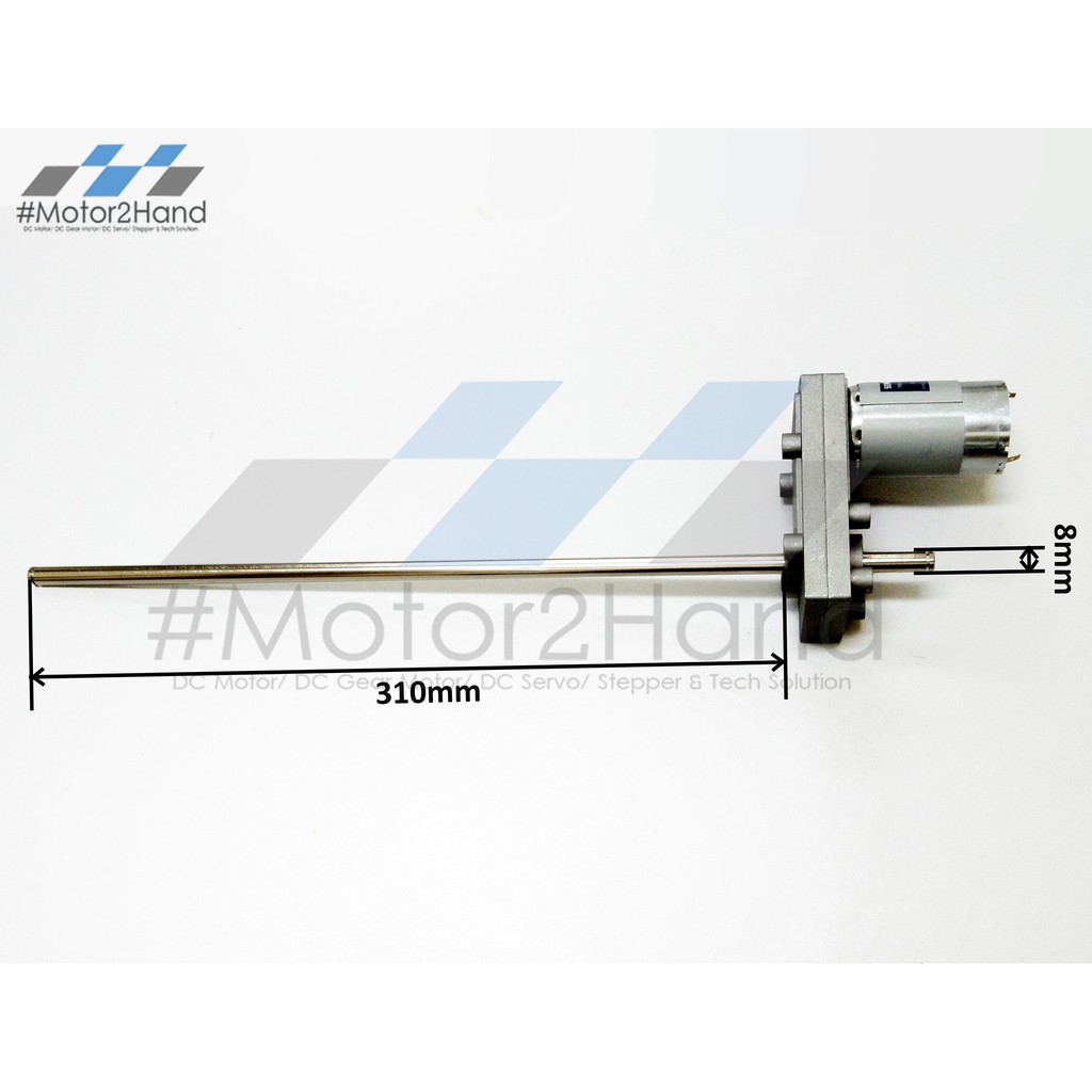 Động cơ DC Geared Motor TT-555 12V