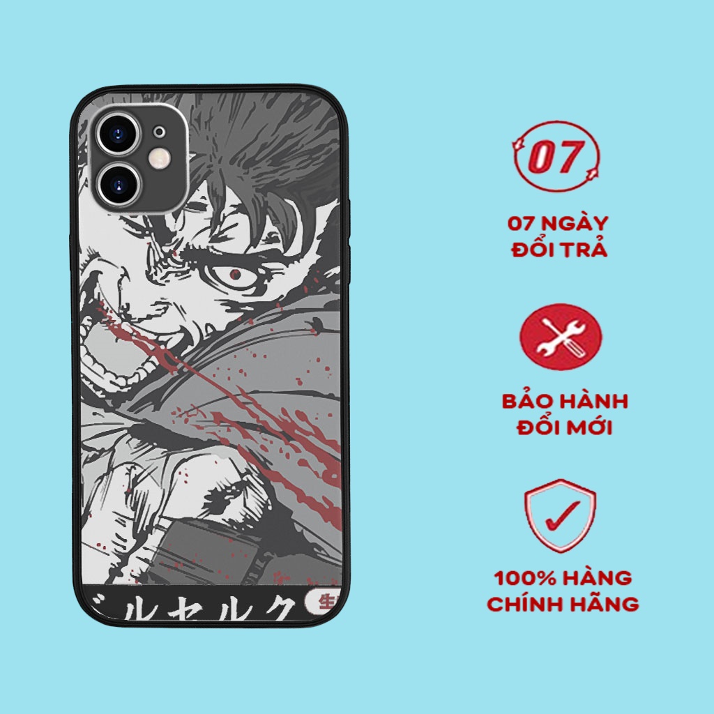 Ốp lưng Manga berserk Guts gào thét cho IPHONE và SAMSUNG  MANGA00065