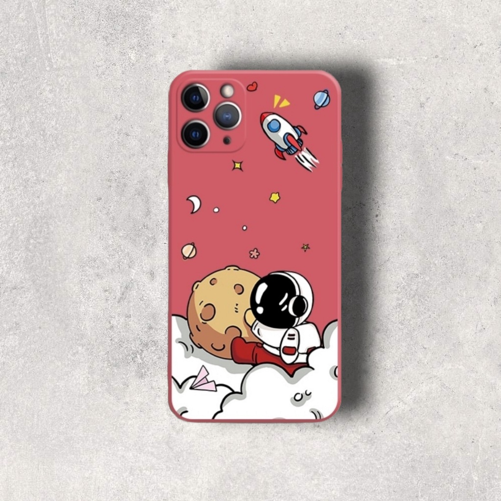 Ốp lưng Vuông Vũ trụ Realme C21y,C25y,Realme 7i,Realme C17,Realme 5,Realme C3,Realme C11,Realme C15,Realme C2